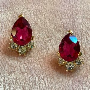 Ruby CZ Gold Costume